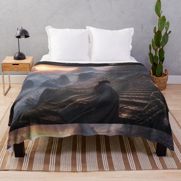 Item preview, Lantern Traveler Climbing Mountain designed and sold by sigmaartstudio.