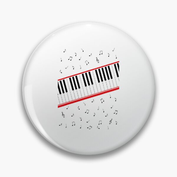 Item preview, Piano Keyboard Music Notes Funny Music Lover designed and sold by PixlCrypt.