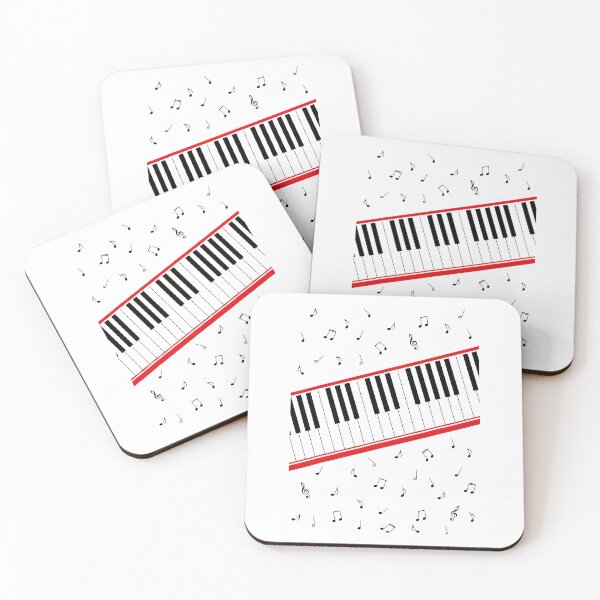 Item preview, Piano Keyboard Music Notes Funny Music Lover designed and sold by PixlCrypt.