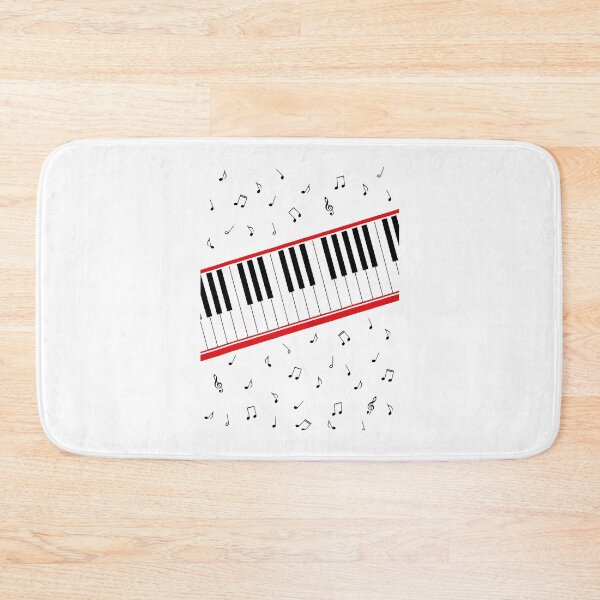 Item preview, Piano Keyboard Music Notes Funny Music Lover designed and sold by PixlCrypt.