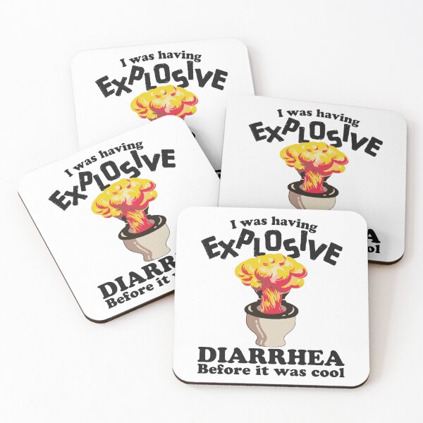 Item preview, I Was Having Explosive Diarrhea Before It Was Cool Funny Toilet designed and sold by PixlCrypt.