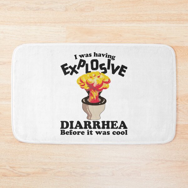 Item preview, I Was Having Explosive Diarrhea Before It Was Cool Funny Toilet designed and sold by PixlCrypt.