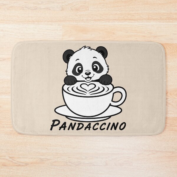 Item preview, ☕ BREWED BEASTIES COLLECTION ☕ - WOODLAND FRIENDS -  Pandaccino designed and sold by WheelieGdArt.