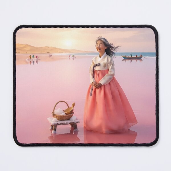Item preview, Reflection of a Dream: A Hanbok's Voyage at Lac Rose designed and sold by SOOstudio73.