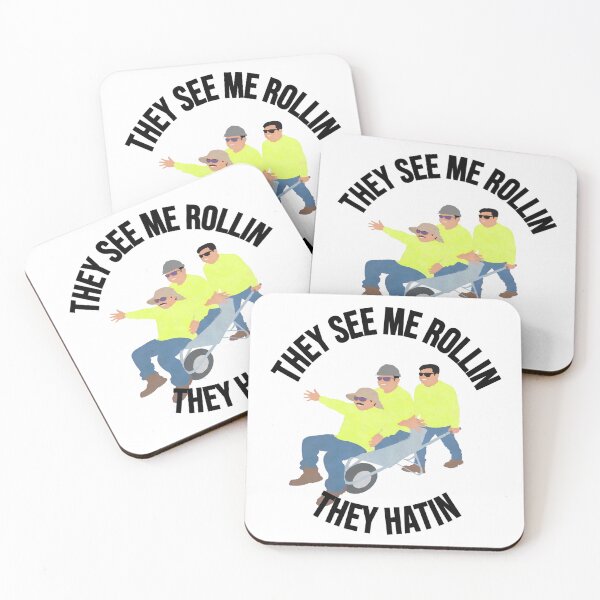 Item preview, They see me Rollin they hatin  designed and sold by unionpride.