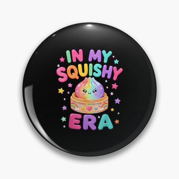 Item preview, In My Squishy Era Cute Kawaii Dumpling Lover Pastel Rainbow designed and sold by PixlCrypt.