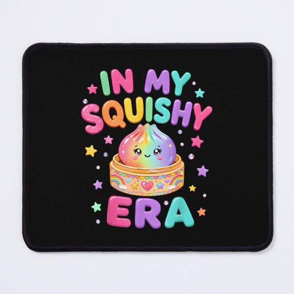 Item preview, In My Squishy Era Cute Kawaii Dumpling Lover Pastel Rainbow designed and sold by PixlCrypt.