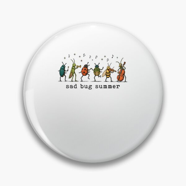 Item preview, Sad Bug Summer Funny Insect Orchestra Nature Humor designed and sold by PixlCrypt.
