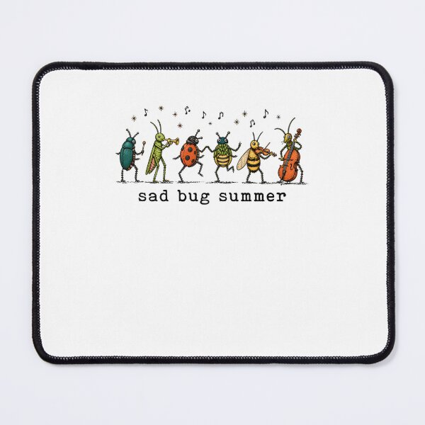 Item preview, Sad Bug Summer Funny Insect Orchestra Nature Humor designed and sold by PixlCrypt.