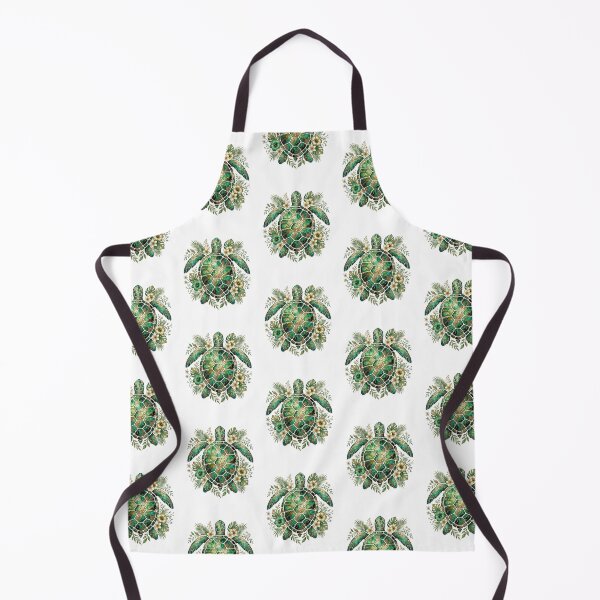 Item preview, Sea Turtle Green & Gold Sea Tropical Hibiscus Flowers Beach designed and sold by SOUFIANE1991.