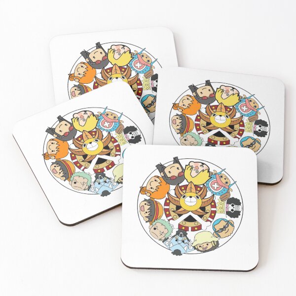 Item preview, Circular Chibi Crew Heads Around Ship Mascot designed and sold by Snowdog-Art.