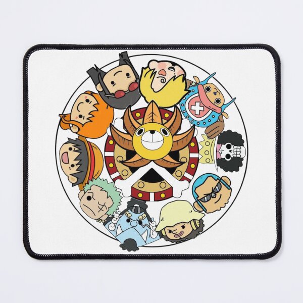 Item preview, Circular Chibi Crew Heads Around Ship Mascot designed and sold by Snowdog-Art.