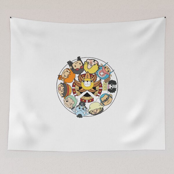 Item preview, Circular Chibi Crew Heads Around Ship Mascot designed and sold by Snowdog-Art.