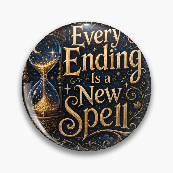 Item preview, Every Ending Is a New Spell Quote designed and sold by InkPixell.