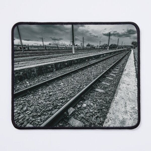 Item preview, Railway Tracks Monochrome designed and sold by Rabee Khalil Photography.