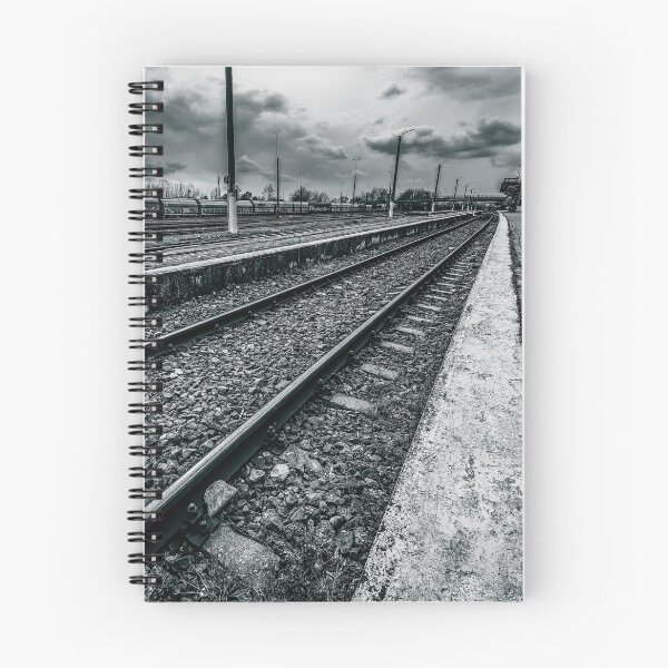 Item preview, Railway Tracks Monochrome designed and sold by Rabee Khalil Photography.