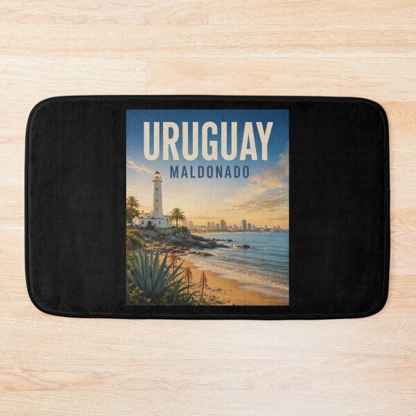 Item preview, Maldonado Coastal Sunset Travel Poster  designed and sold by Tienda-Vane.
