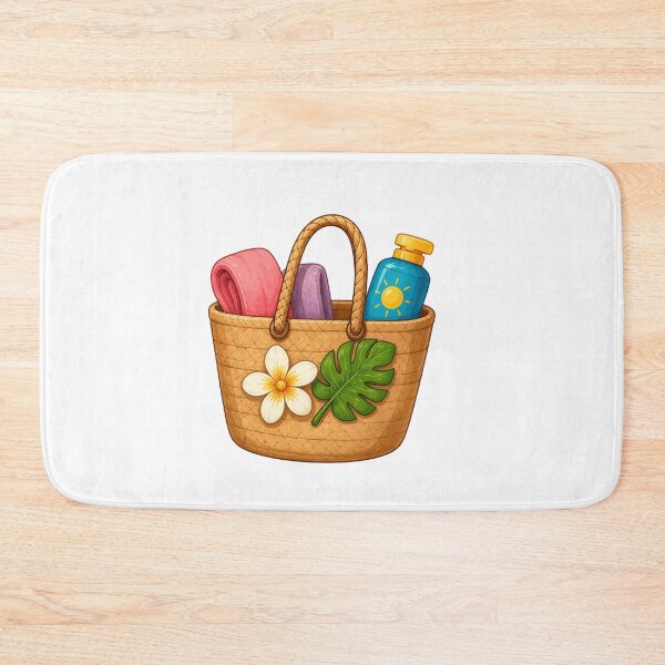 Item preview, Beach Tote Summer Essentials designed and sold by RidaSalArt.