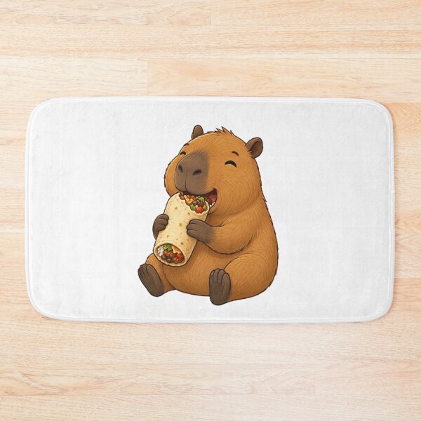 Item preview, capybara burrito designed and sold by Gokuxtreme.
