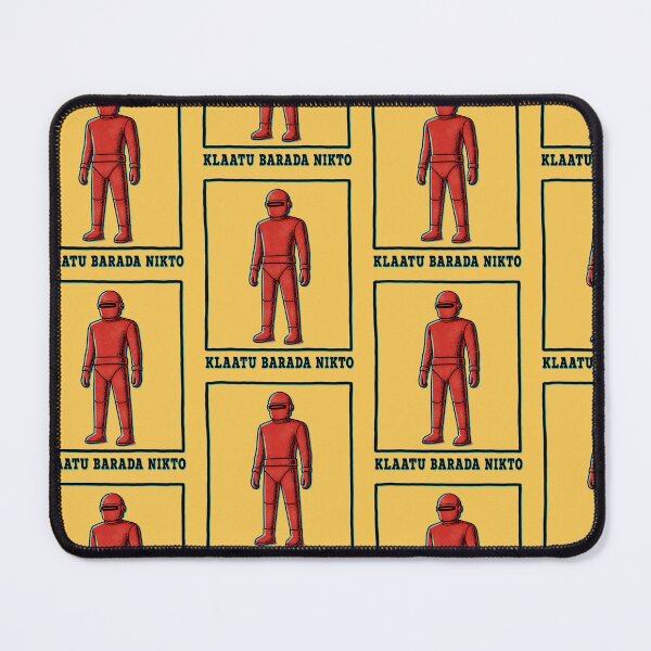 Item preview, Minimalist Gort Robot – Klaatu Barada Nikto Classic 50s Sci-Fi designed and sold by electrovista.