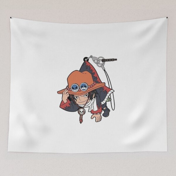 Item preview, Fire Fist Brother Hanging Keychain Chibi designed and sold by Snowdog-Art.