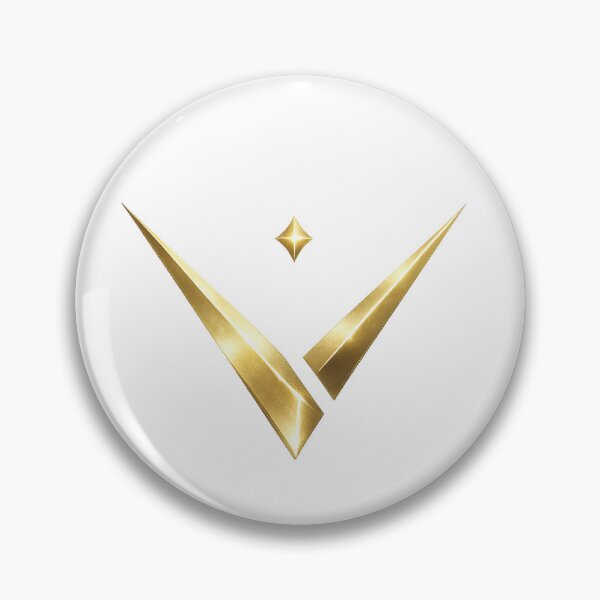 Item preview, Luxury Gold Abstract V Logo | Minimal Geometric Emblem designed and sold by Hamlali-Studio.