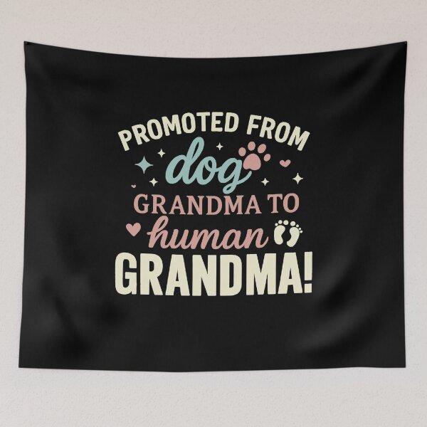 Item preview, Promoted From Dog Grandma To Human Grandma Funny Pregnancy Announcement designed and sold by tmerchtrends.