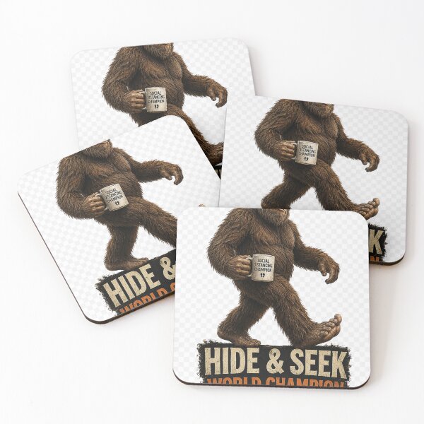 Item preview, Hide & Seek World Champion – Bigfoot Edition designed and sold by WeirdNightCo.