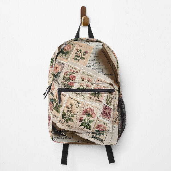 Item preview, Art - Vintage Floral Motifs, Retro Postal Art Aesthetic designed and sold by Reverso-Design.