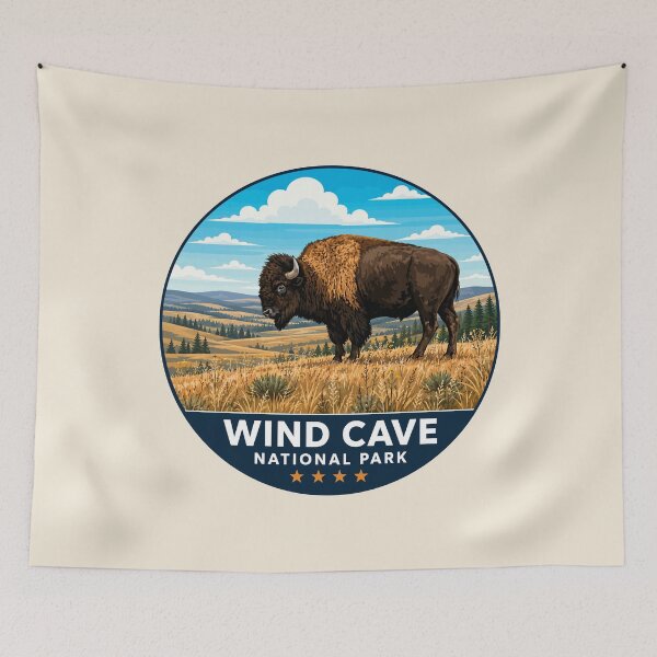 Item preview, Wind Cave National Park South Dakota Bison designed and sold by Gideon Emmerich.
