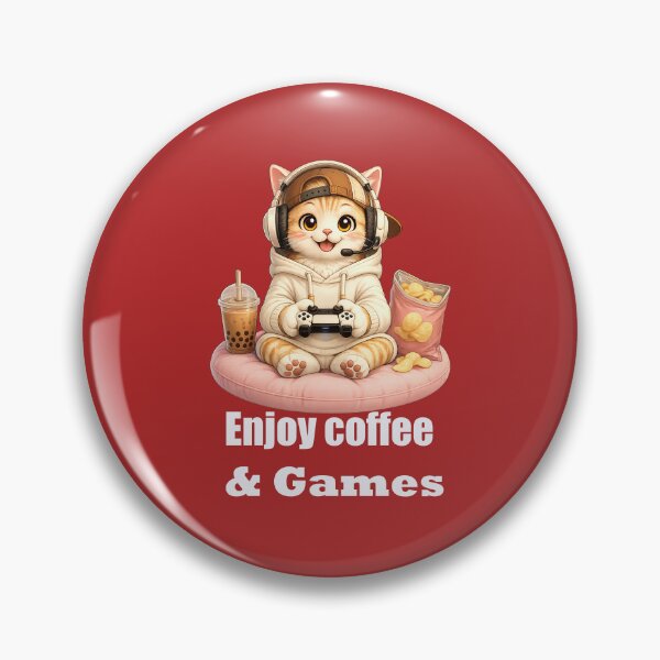 Item preview, Digital Gaming Cat – Premium Kawaii Tech Artwork designed and sold by annenambiro.