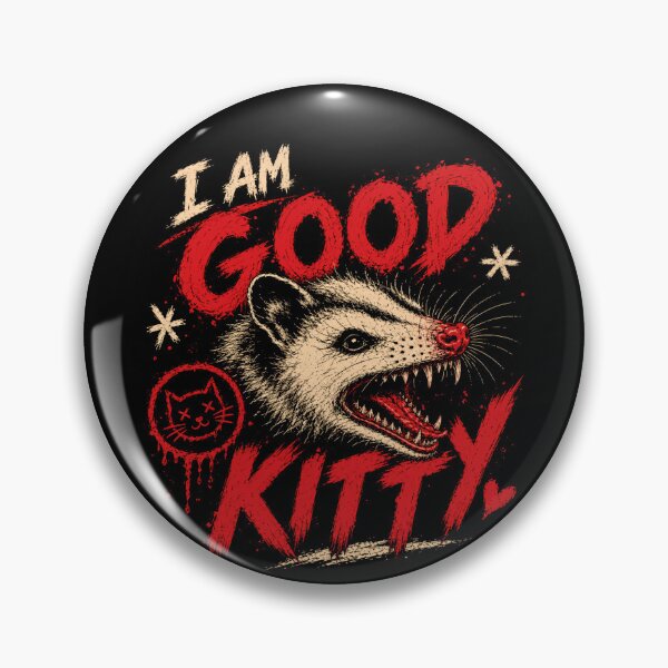 Item preview, I Am Good Kitty Opossum Funny Wildlife Lover designed and sold by RetroMini2026.