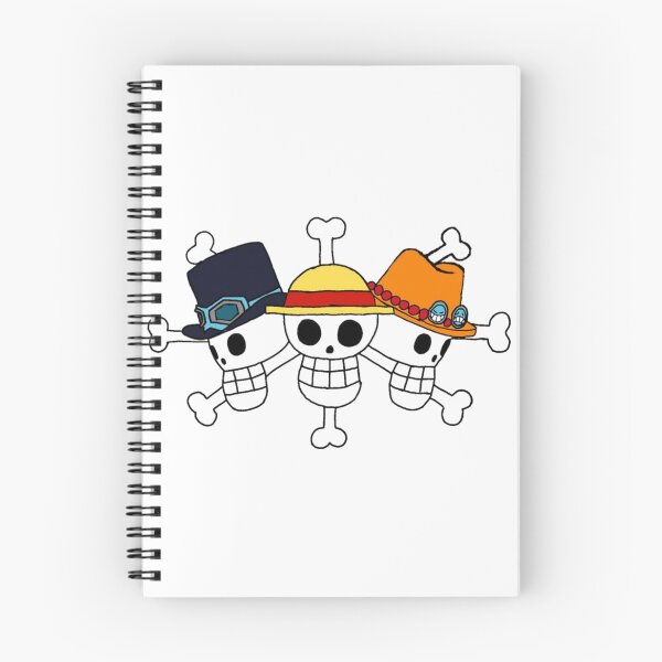 Item preview, Three Brothers Combined Jolly Roger Skulls designed and sold by Snowdog-Art.
