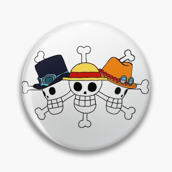 Item preview, Three Brothers Combined Jolly Roger Skulls designed and sold by Snowdog-Art.