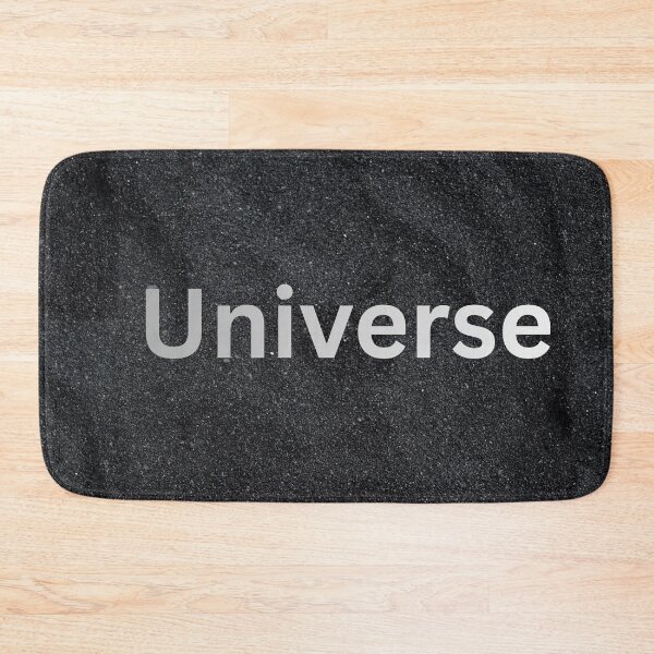Item preview, Universe Minimalist Black Sand Text Art designed and sold by ranivibes008.