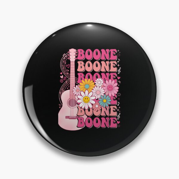 Item preview, Boone Floral Guitar Retro Country Music Western designed and sold by PixlCrypt.