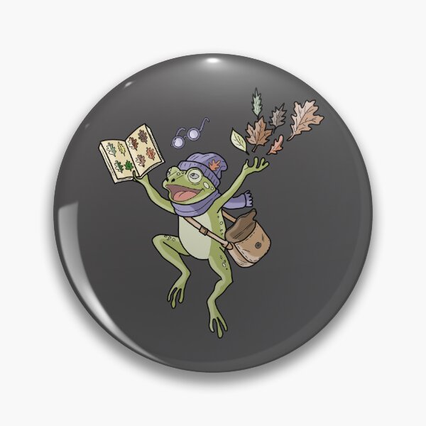 Item preview, Frog Autumn Book Lover Cottagecore Illustration designed and sold by LeshanArt.