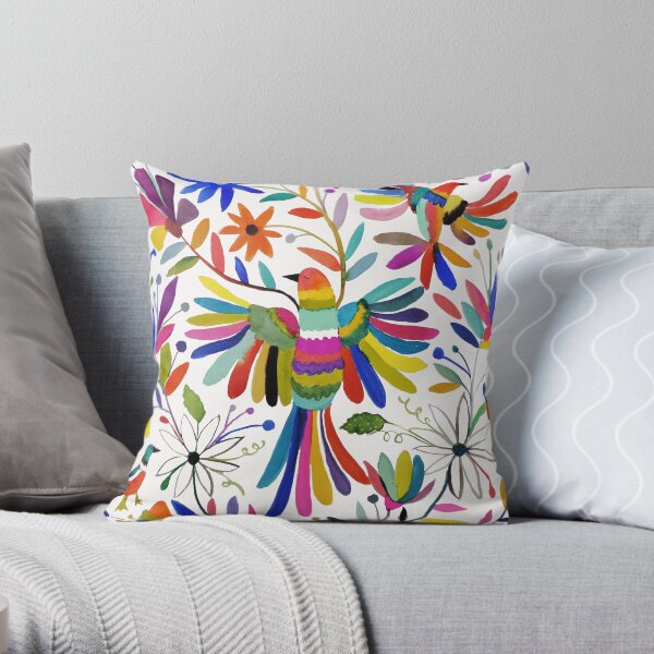 otomi bird Throw Pillow