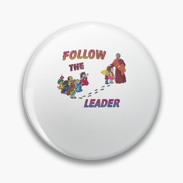 Item preview, Follow The Leader Christian Jesus Leading Children Vintage Faith designed and sold by PixlCrypt.