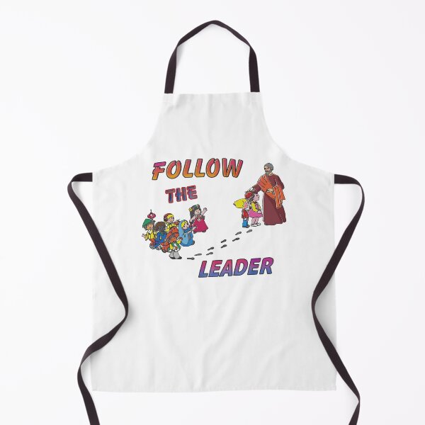 Item preview, Follow The Leader Christian Jesus Leading Children Vintage Faith designed and sold by PixlCrypt.