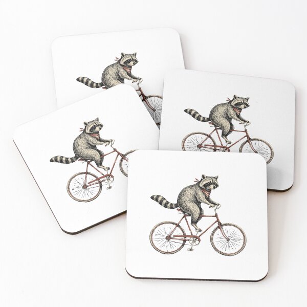 Item preview, Cycling Raccoon designed and sold by Roy & Tiffany.