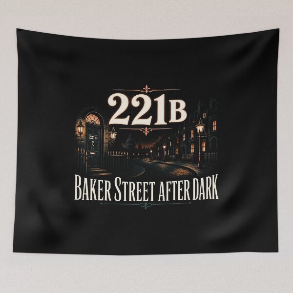 Item preview, Baker Street After Dark – Warm Windows at 221B designed and sold by Fenay Designs.