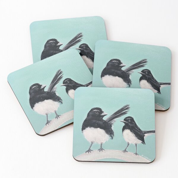 Item preview, Willy wagtails  designed and sold by DebsArtPix.