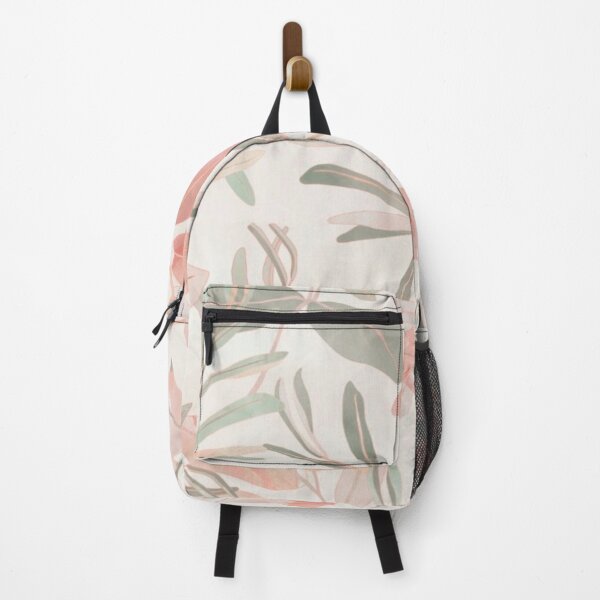 Item preview, Watercolor Peach Leaves Botanical Pattern designed and sold by NNCollection.