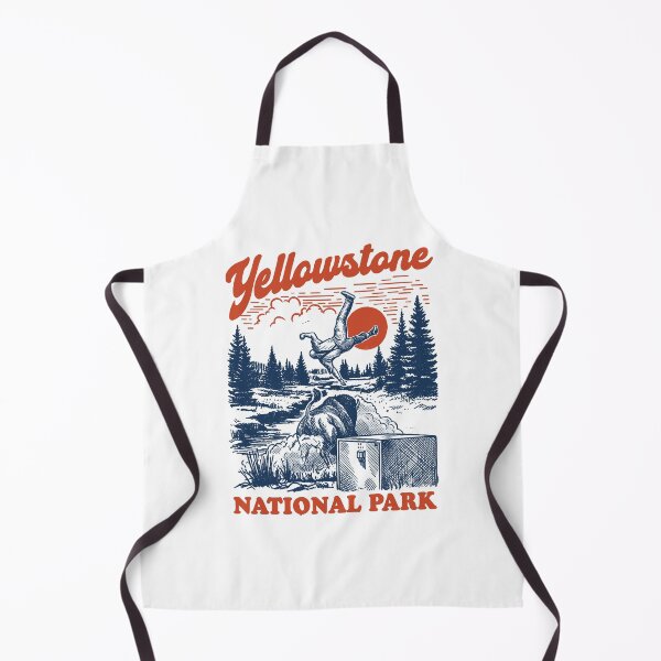 Item preview, Yellowstone National Park Vintage Bison Sunset Wildlife designed and sold by PixlCrypt.
