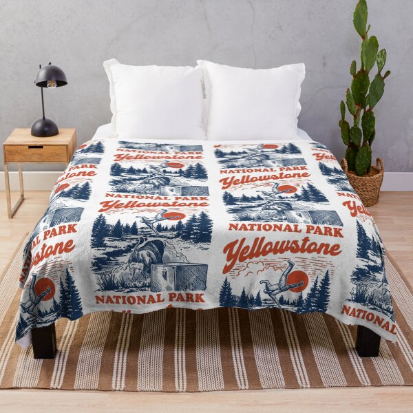 Item preview, Yellowstone National Park Vintage Bison Sunset Wildlife designed and sold by PixlCrypt.