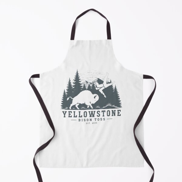Item preview, Yellowstone Bison Toss Funny National Park Wildlife designed and sold by PixlCrypt.