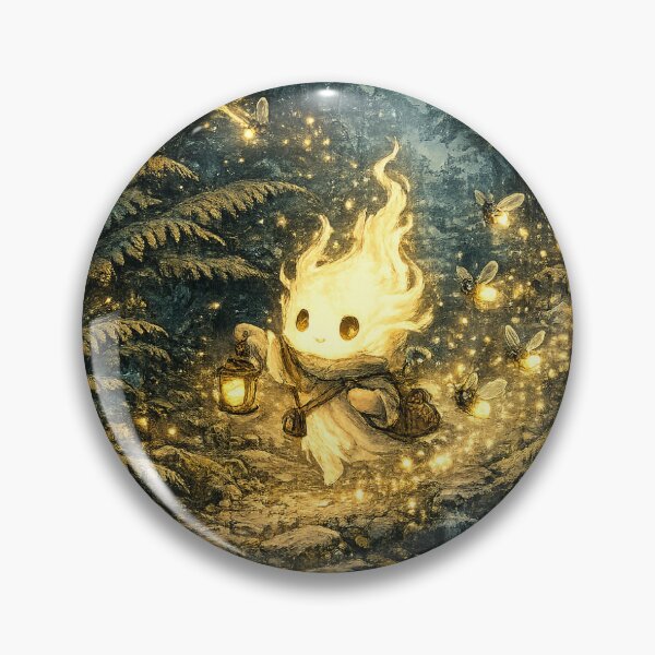 Item preview, Glowing Forest Spirit designed and sold by InkPixell.