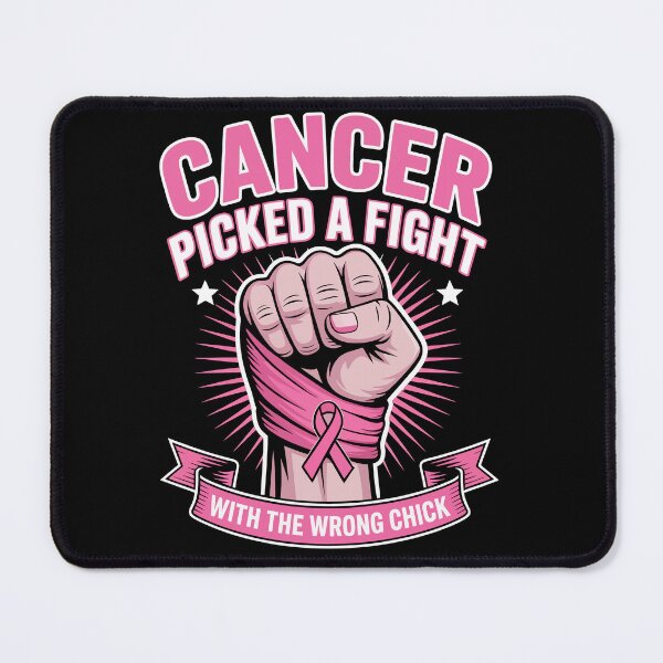 Item preview, CANCER PICKED A FIGHT WITH THE WRONG CHICK designed and sold by jkrphoto.