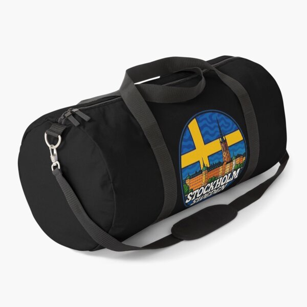 Item preview, Stockholm Sweden Flag Travel designed and sold by TomFrontierArt.